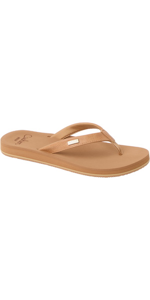 2026 Reef Womens Baja Sands Flip Flops CJ9083 - Almond